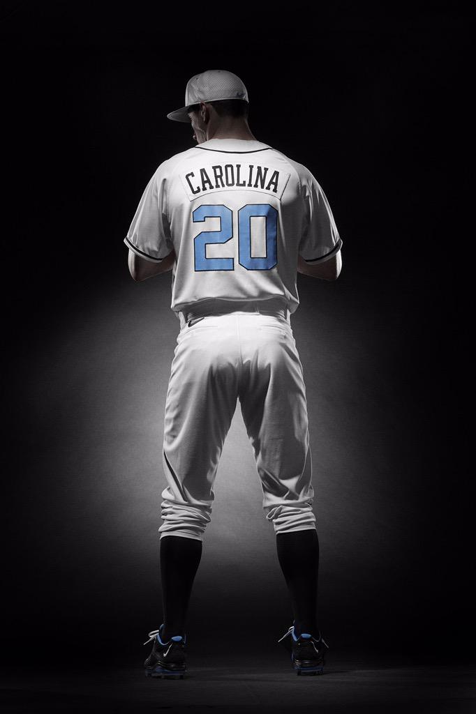 cream unc baseball jersey