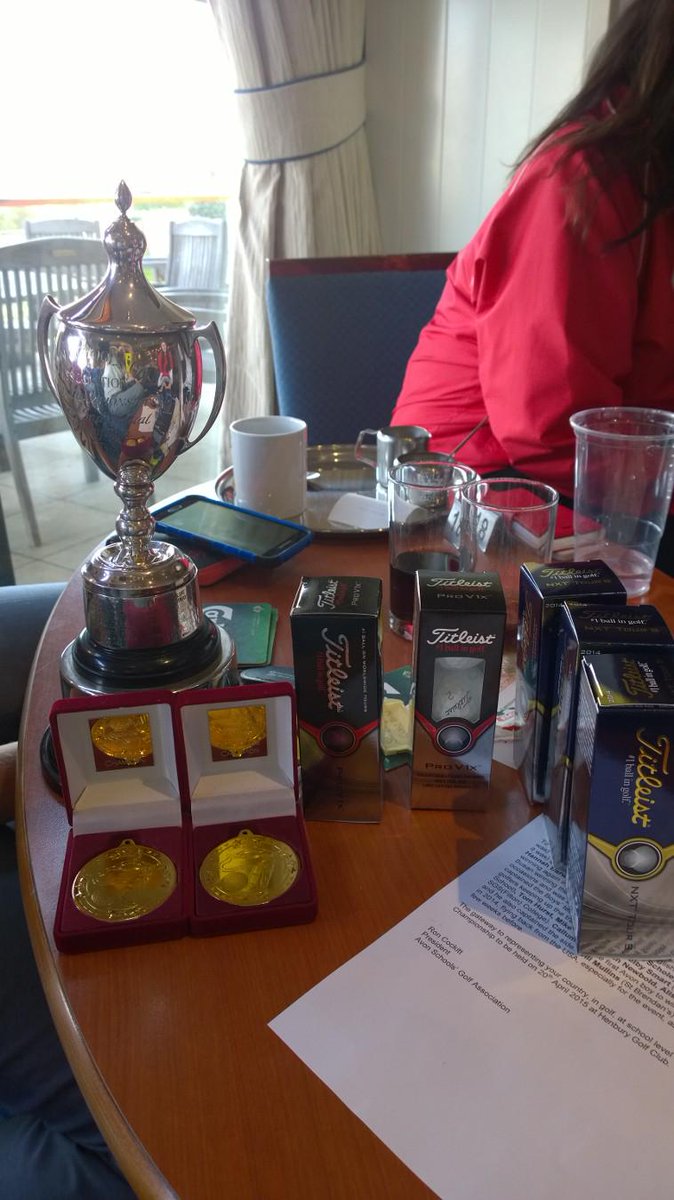 OABrislington's tweet image. Well done @OABrislington golfers!! Caley McGinty overall gross winner of Bristol Schools Golf Championships