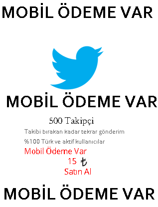jgbjuf's tweet photo. mtNb

 MOBİL ÖDEME İLE 5O0 takipçi 15 TL 

 Site=> http://t.co/X1IjUbPAwq     

#AdamDediğin http://t.co/xuQCBvy1jQ
