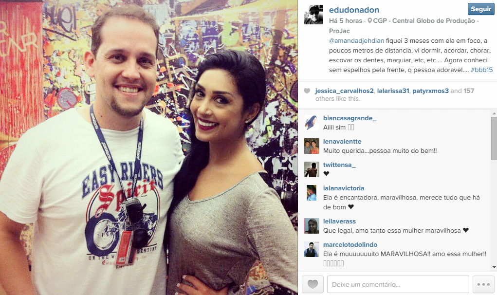 DenzelBBB's tweet photo. Até os ninjas se encantam por vc @AmandaDjehdian http://t.co/xKRRA0rfCC
