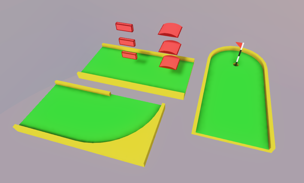 briangcronin's tweet image. Built out a few more mini golf props today