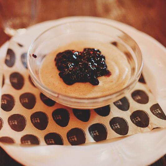 cwiss's tweet photo. As if that wasn't enough - dessert; peanut and jelly cheesecake *stuffed* best possible way @BurgerAwayDay #BAD9 http://t.co/UQQ2VByiBD