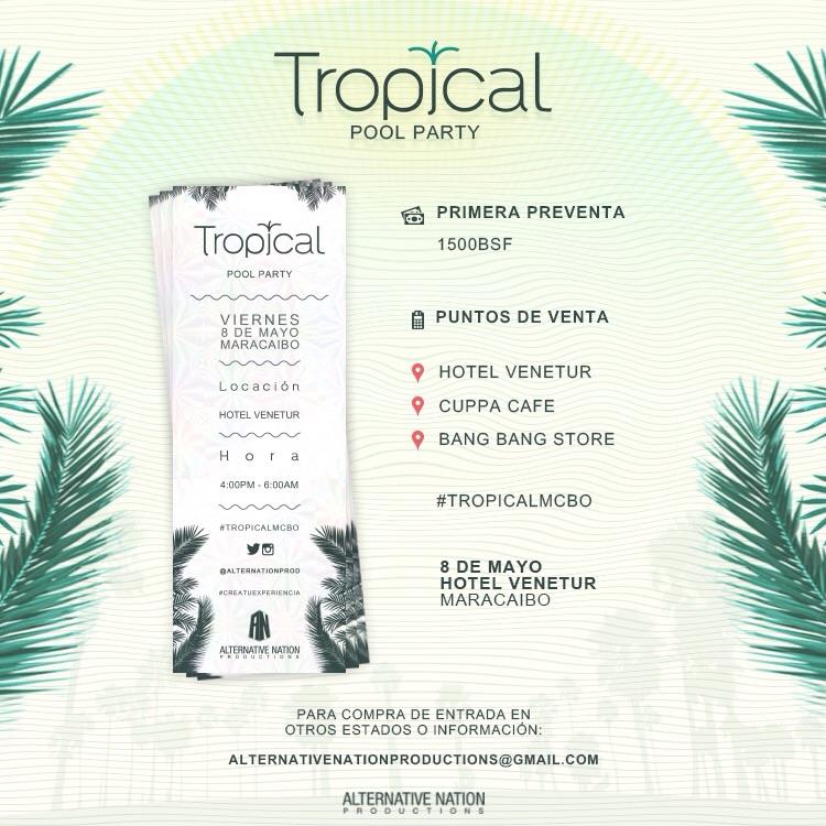 AlterNationProd's tweet photo. #Tropicalmcbo ¡¡Ya solo faltan 18 días!! Adquiere tus entradas en los puntos de venta autorizados >>> http://t.co/1M7gO2gj3I