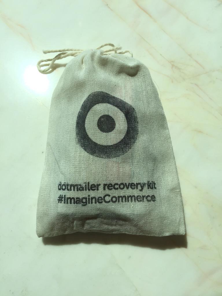 alexanderpeh: The #ImagineCommerce Marketplace opens at 3pm. Drop by @dotmailer for a wicked recovery kit & say hi to @ItsClem http://t.co/pJHiDKdPFY