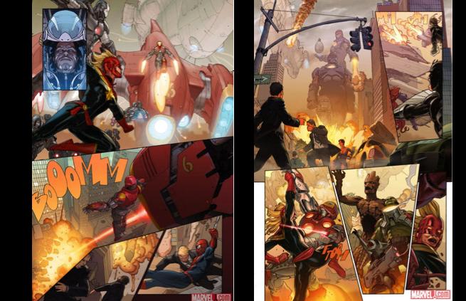 Secret Wars #1 Colored Preview Released comicbook.com/2015/04/20/sec…  #SecretWars <a href="/JHickman/">JJ</a> <a href="/eribic/">Esad Ribic</a> <a href="/Marvel/">Marvel Entertainment</a>