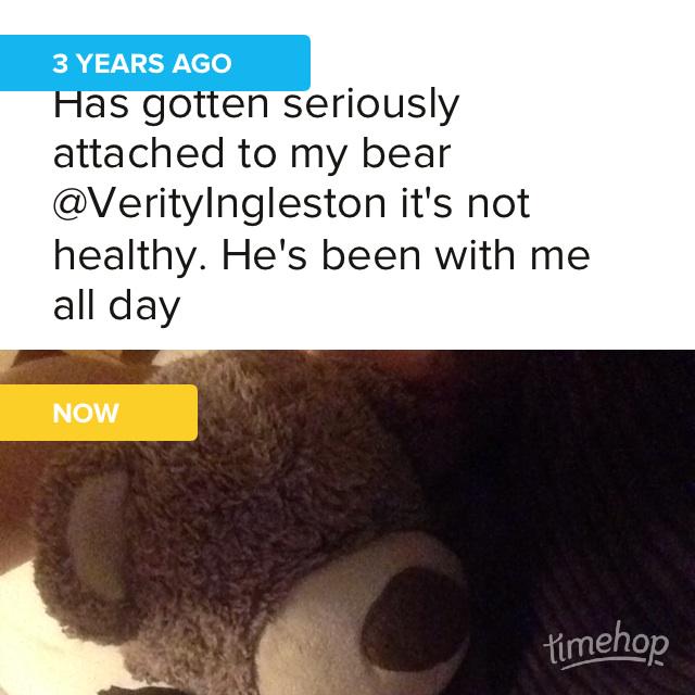 xSuzixB's tweet photo. Look at what was in my @timehop! @VerityIngleston http://t.co/vjC10TfRAb