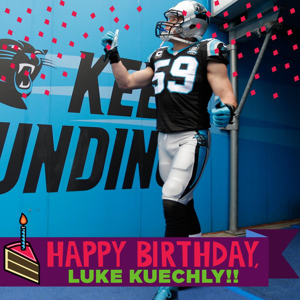 Luke Kuechly can eat a dick today and every day. Happy Birthday to LB  