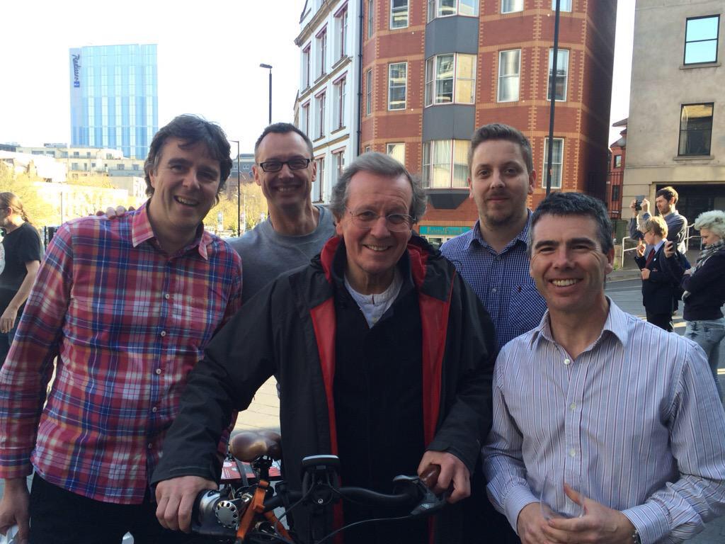 bristolideas's tweet photo. At #Bristol2015 Green Youth Day @crocodileapp winners of #Greentech2015 - app helping kids walk safely to school http://t.co/eNxCP92qmf