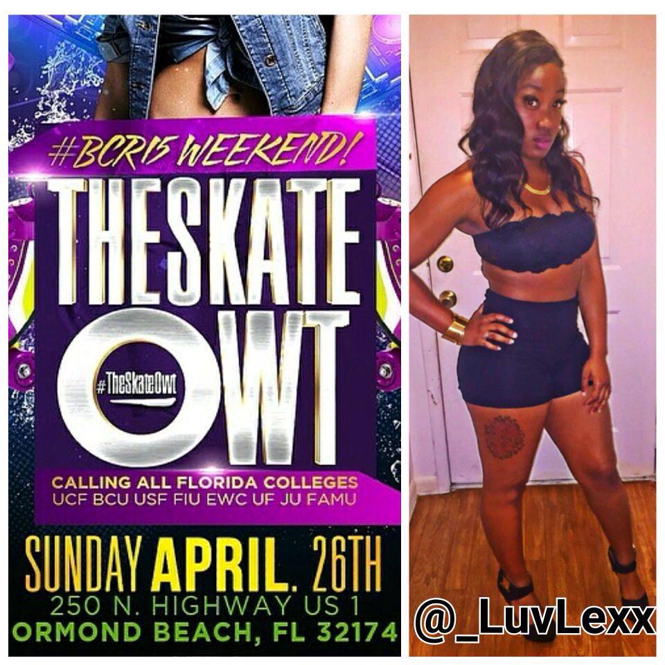 DjCorean's tweet photo. Who Coming ๐โ๏ธ
#TheSkateOWT Sunday APRIL 26th
#BCR15 OFFICIAL SKATE PARTY http://t.co/oj43AnO9kR