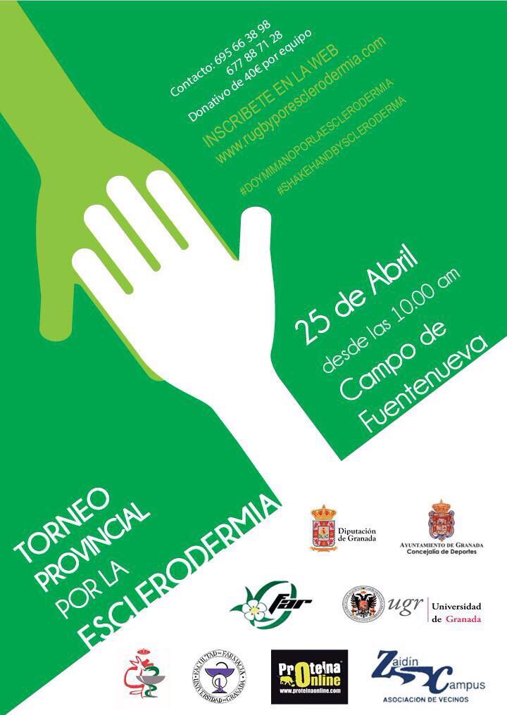 deportesfccee's tweet photo. Torneo provincial Rugby 7's por la Esclerodermia el próximo 25 de abril. Organiza: Facultad de Farmacia http://t.co/d0unkbmZZm
