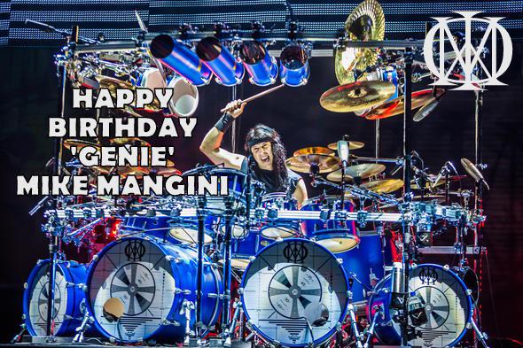 Happy birthday to Mike Mangini.. 