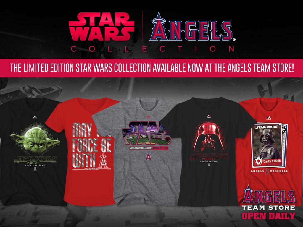 Los Angeles Angels on X: Gear up with merchandise that's out of this  world! Stop by the #Angels Team Store to shop the #StarWars Collection!   / X