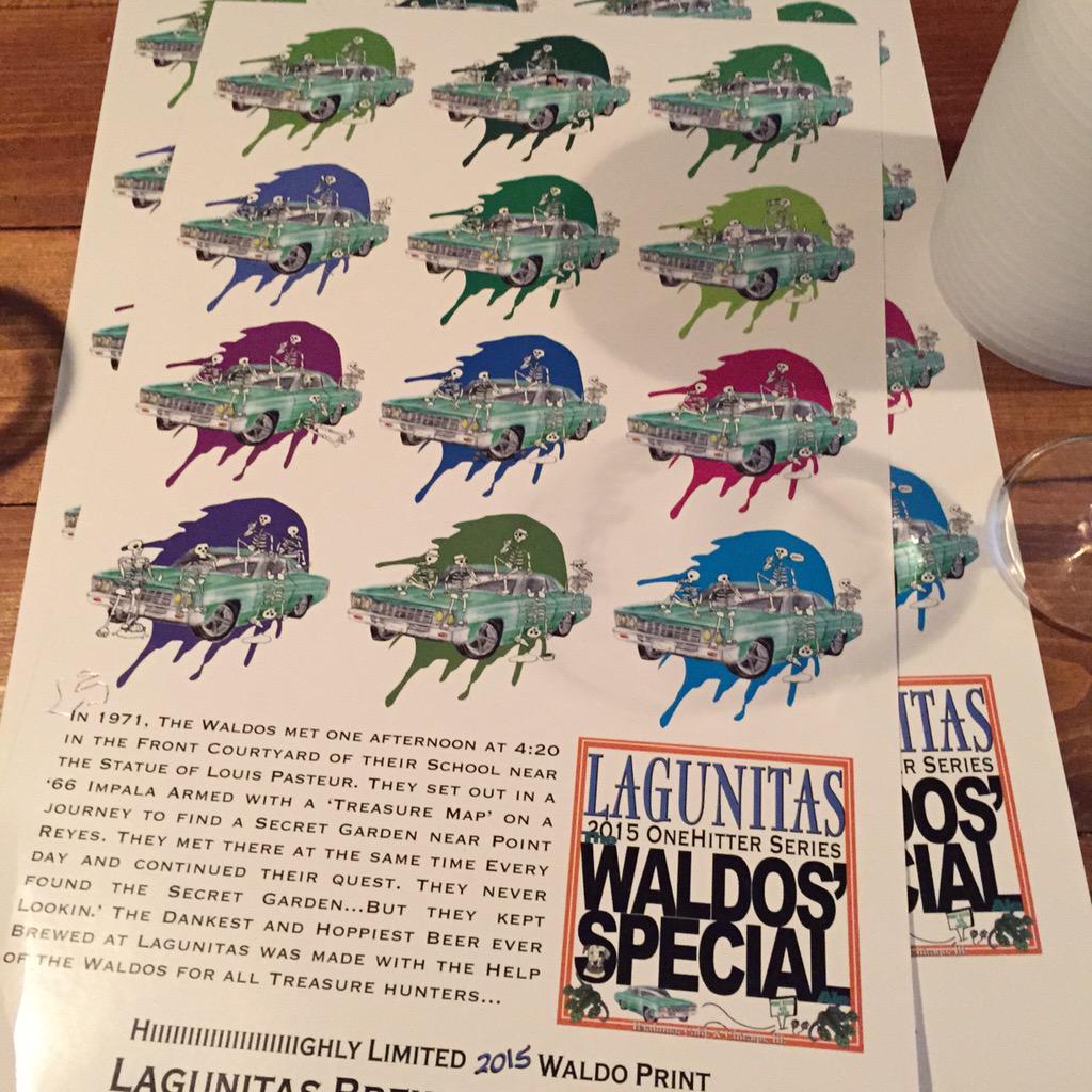 DuseksOnTap's tweet photo. Where's Waldo !?!? At Duseks! #20 @lagunitasbeer http://t.co/KXCHhd6sY7