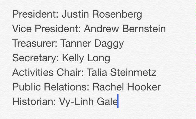 penncrestNEHS's tweet photo. The votes are in! Congrats to all the officers for the 2015-2016 school year! 📚 http://t.co/ZIfbvFCB1V