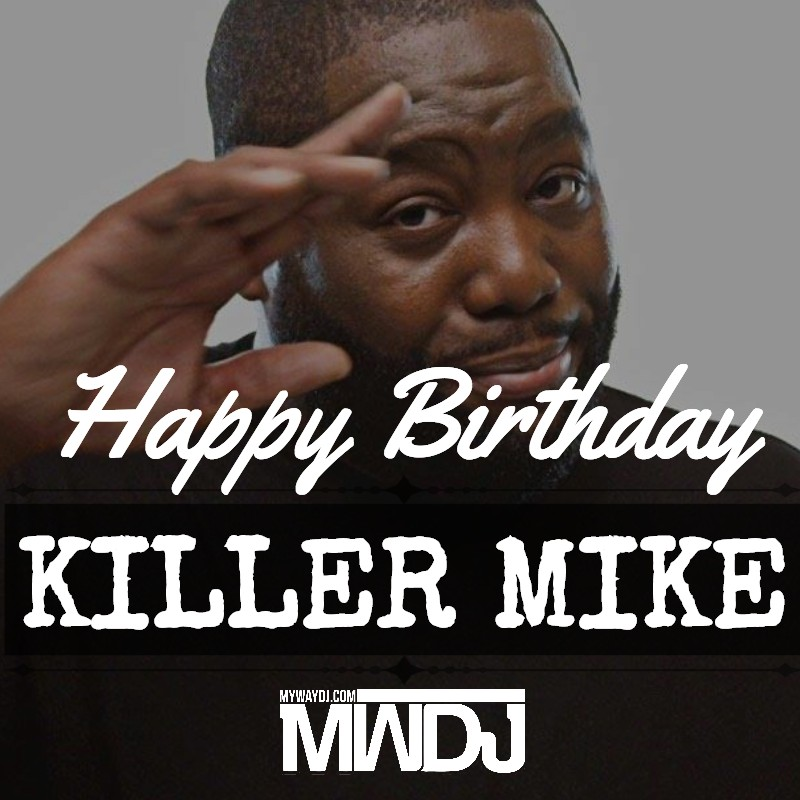 Salute to a General. Happy Birthday Killer Mike.    hiphop 