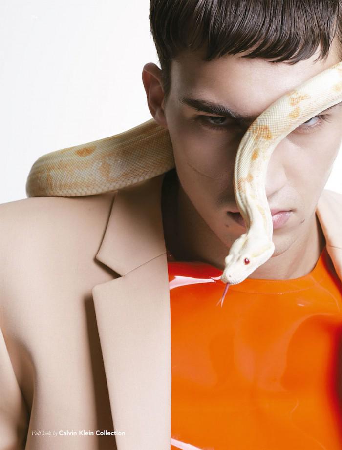 saveriocardia's tweet photo. #preview of my last #work for @Fuckingyoung shot with @alessiopozziBS in total @CalvinKlein #style Lucio Colapietro http://t.co/XMiK0QnHUj