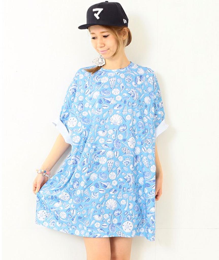 Mmts Mmts Nakanoに貝殻シリーズのtシャツワンピース が入荷しました W これからの季節にさらっと着て頂ける1枚です 同じ柄のノースリーブシャツ スカート シャツワンピースも好評発売中 O 宜しくお願い致します Http T Co K7nxbi6sud