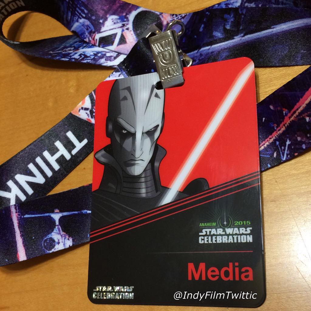 JustinTBowler's tweet photo. Star Wars Celebration was AWESOME! #swca #StarWars #StarWarsCelebration #disney #seampythealligator http://t.co/4WLarVROd1