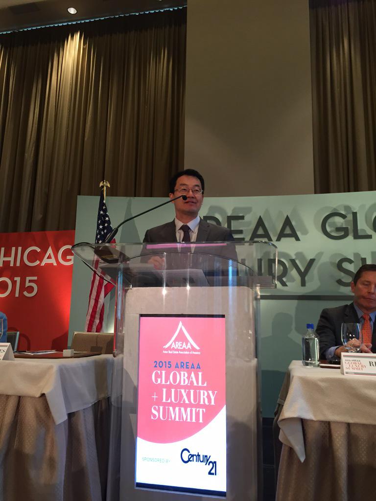 CENTURY21's tweet photo. RT @MattGentile: @NAR_Research Lawrence Yun presents @areaa at the #2015GlobalSummit http://t.co/s3oD5SWT3e @RickWDavidson @ChaparroGroup
