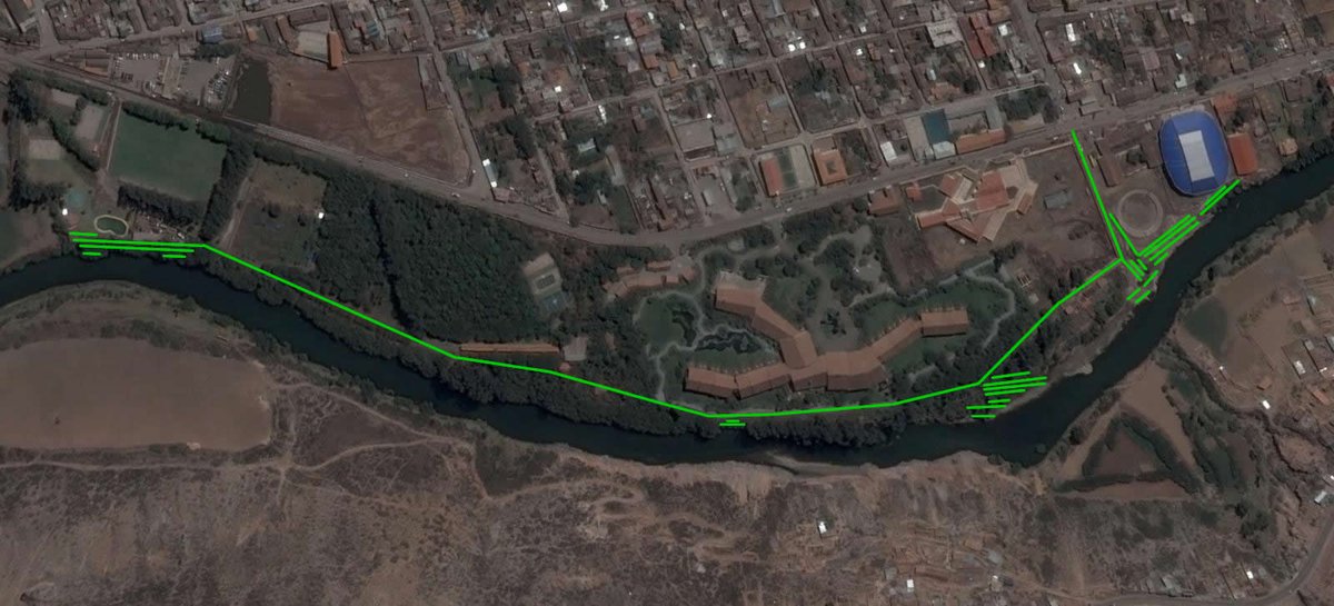 ProTierraVerde's tweet photo. "Malecón del Valle" El Valle Sagrado crece dia a dia en cemento y reduce en areas verdes. El pueblo para el Pueblo!! http://t.co/r1k4FVQuWg