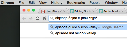gwynethmarta's tweet photo. So this happened today.. #chrome #browserfail #upsidedown http://t.co/v8KB8sexiT