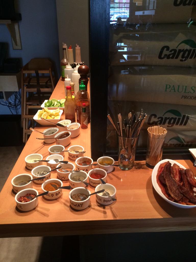 RK_Spielunker's tweet photo. This is what we're talking about...#bloodymary #bar #hangovertrail #harlot #rva #social http://t.co/FlGWKvWts3