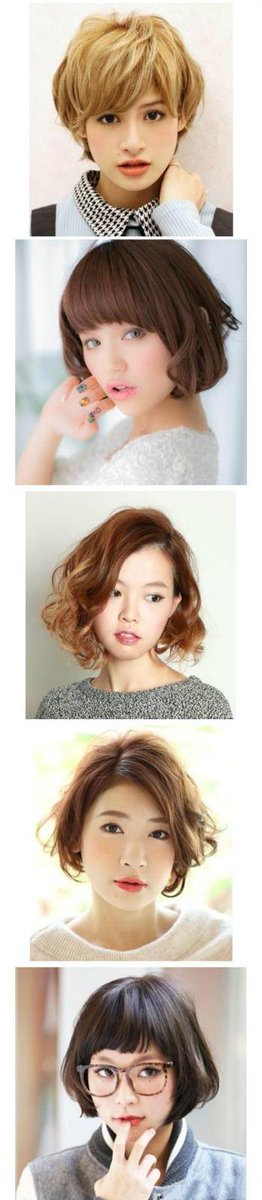 ghdoutlet's tweet photo. The hairstyles in the pic are suitable for girls with round face. If you have a lovely round face, you can have a try http://t.co/7nksn6J8pQ