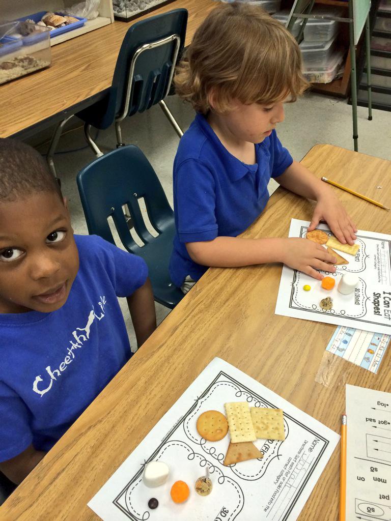kitnerl's tweet photo. We celebrated 2D and 3D shapes today by eating them#cherryelem http://t.co/BdPl0ItqNq