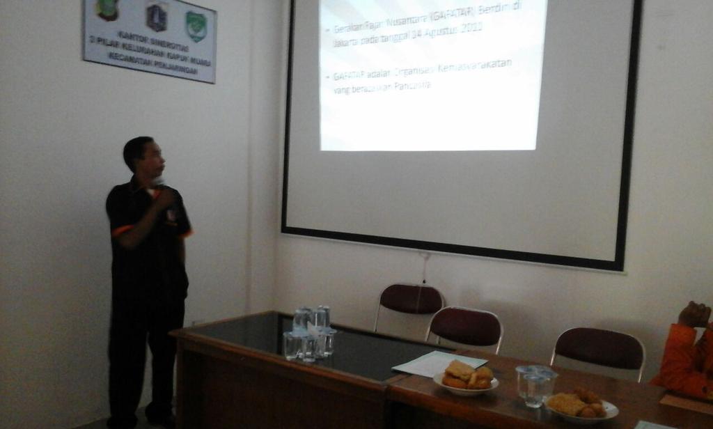 Audiensi DPC GAFATAR Penjaringan dengan Kelurahan Kapuk Muara (21/04)