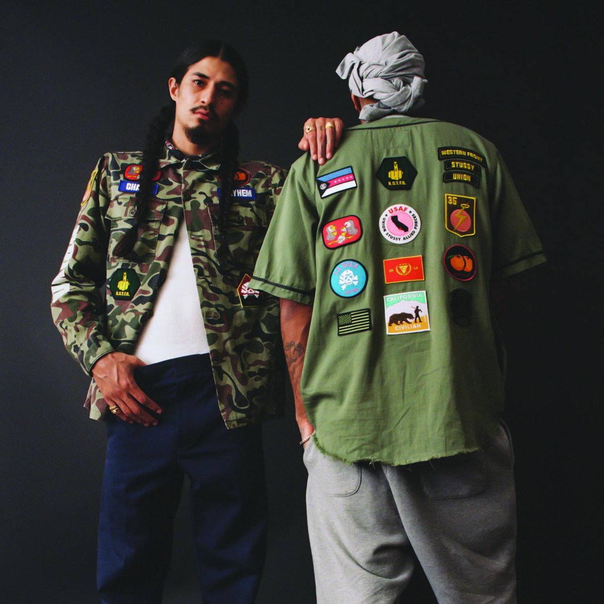 Stussy's tweet photo. "Stussy Union Los Angeles Allied Forces Collection" 4.24.15 http://t.co/kVsO1MVOPC