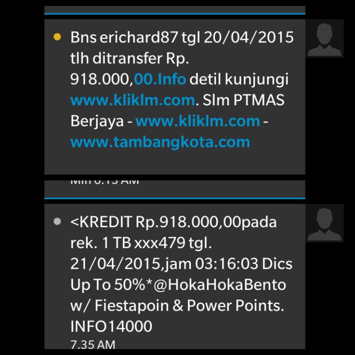 MythaTW's tweet photo. Dpt lgi bnusnya. Apapun profesimu, km bisa mnghsilkn dsini. . buruan join biar bisa ngrasain bnus2nya jg. 54b5e53c http://t.co/zmvGIKPoDD