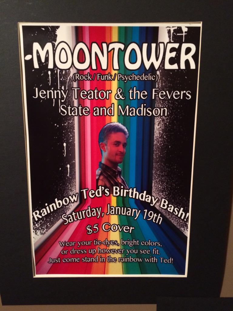 JTFevers's tweet photo. Whoa. Just saw this old flyer from our first ever show! LOL ted...#rainbowted http://t.co/J3PUDvZtQ6