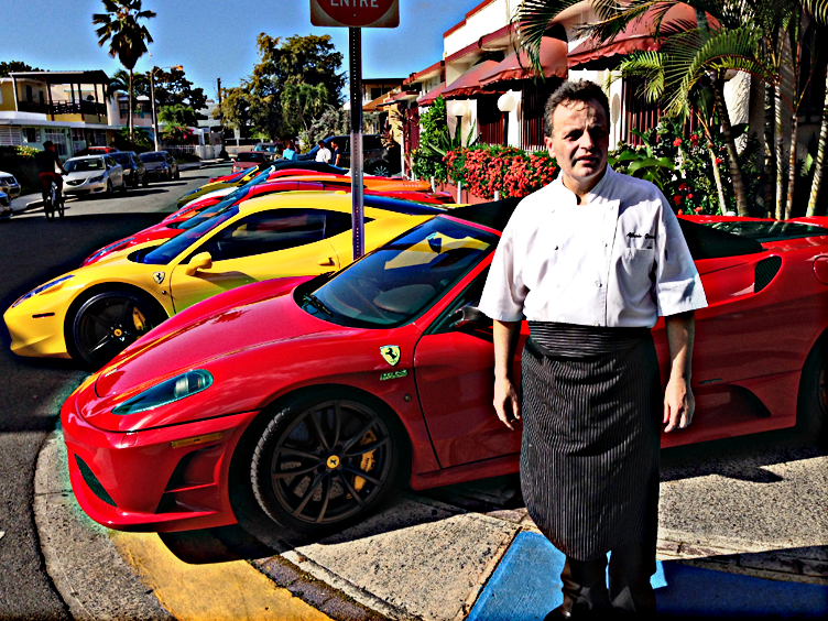 AlbertoGianati's tweet photo. Ferrari owners showing off their toys while dining at Ristorante Casa Italia by Chef Alberto http://t.co/gGMmvj7Mb5