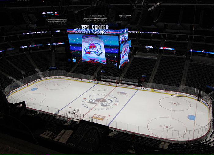 RussosFilter's tweet photo. Let's check on the action at Pepsi Center! http://t.co/l1bk1acCRx