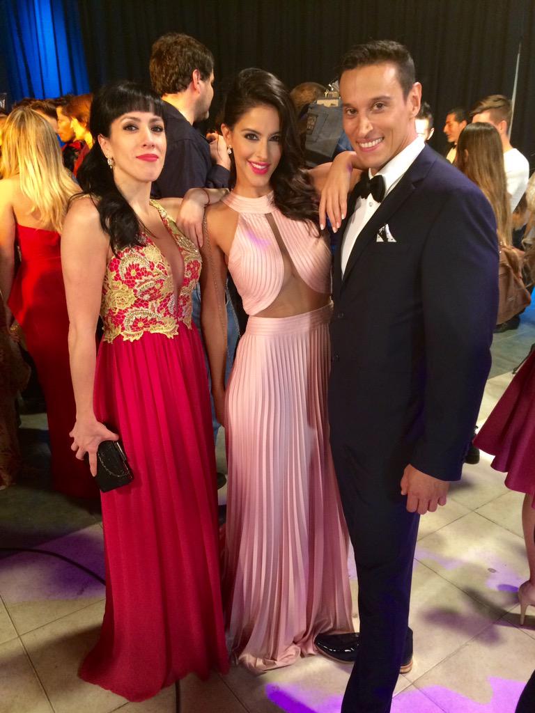 CelesteMuriega's tweet photo. #LaFotoDelBailando @joelledesma08 @loreportillook #hayequipo look @laurencioadot @eduestetic @stafflujanok gracias❤️ http://t.co/IHQAfcHdoz