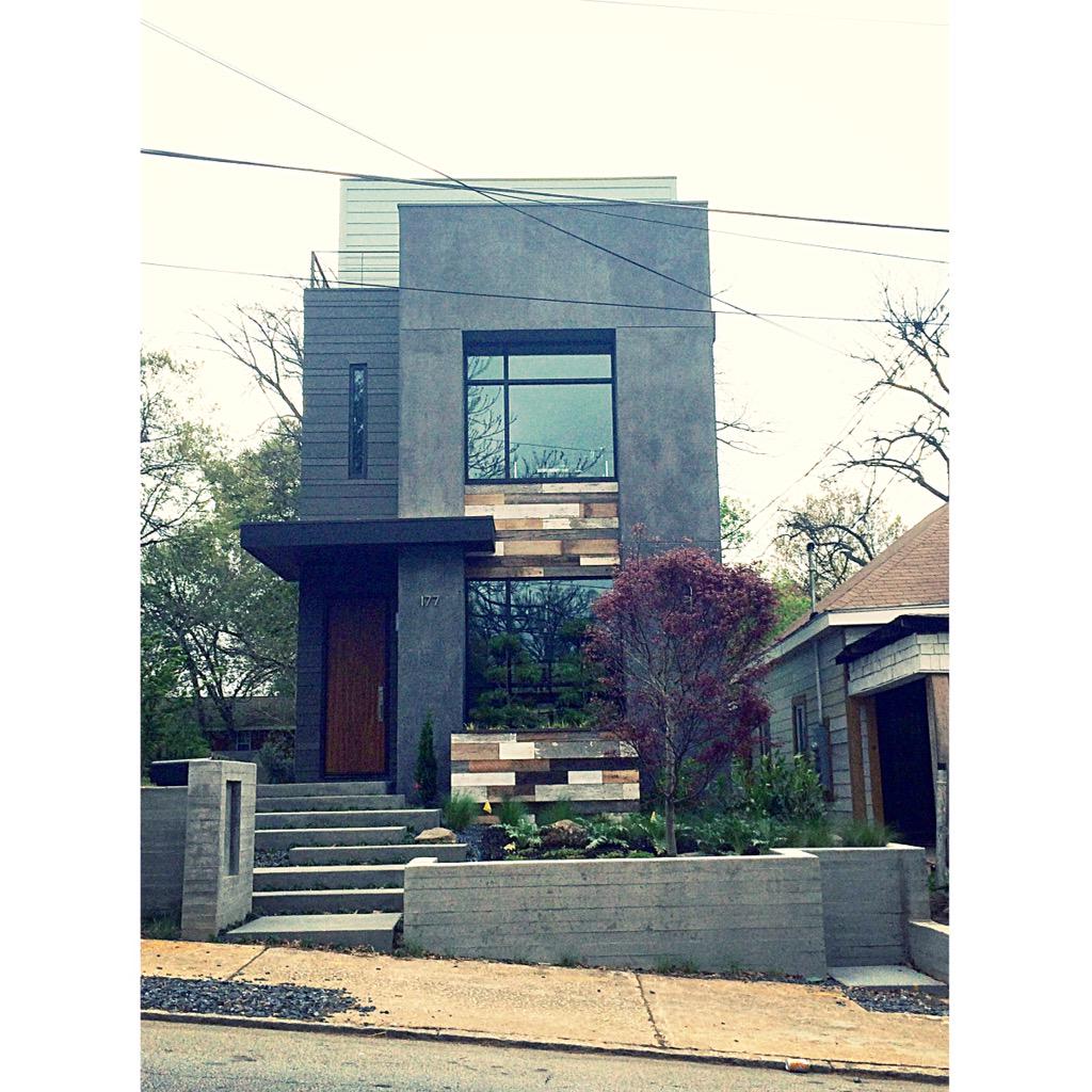 Cool new modern home in #OldFourthWard. #modern #Homeowners #realestate #Atl #Atlanta #Intown #O4W #design