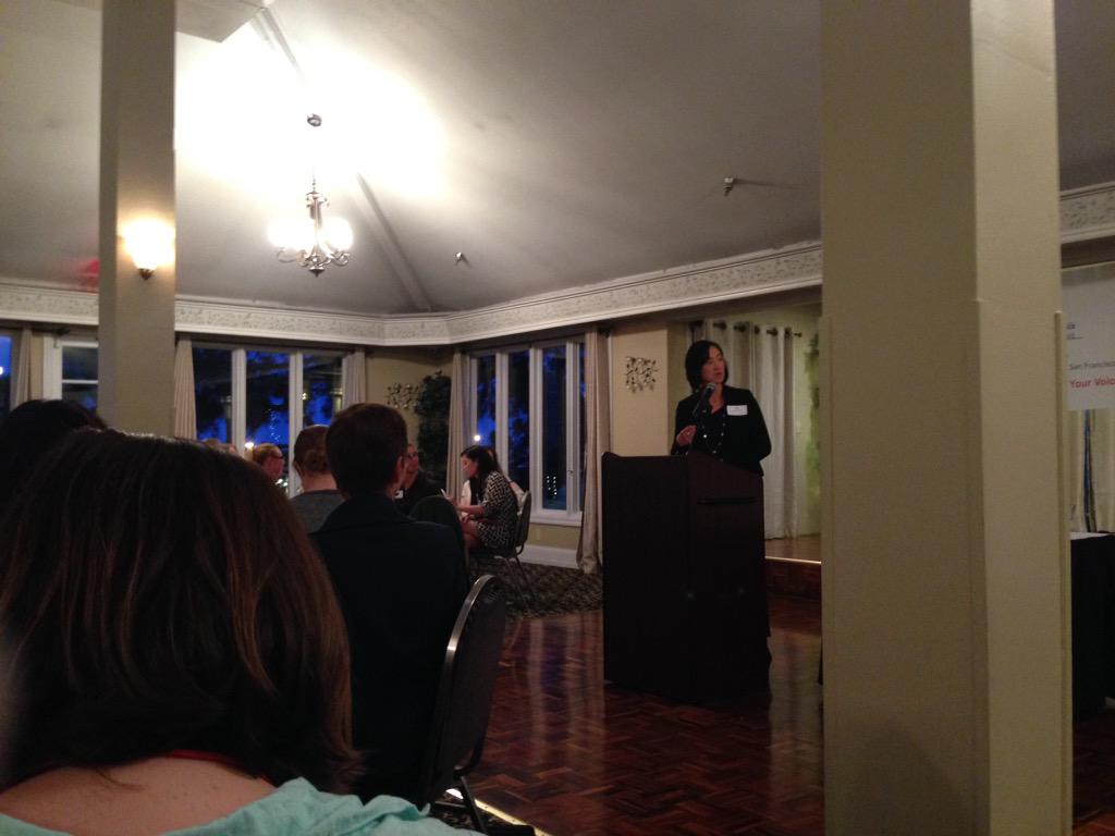 .<a href="/AWISNational/">Association for Women in Science</a> president Ann Lee Karlon addressing the NCC at Awards banquet #womeninscience