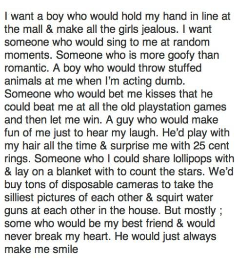 Raine4ver's tweet photo. I want someone who will never break my heart... http://t.co/l4nyGMzDGV