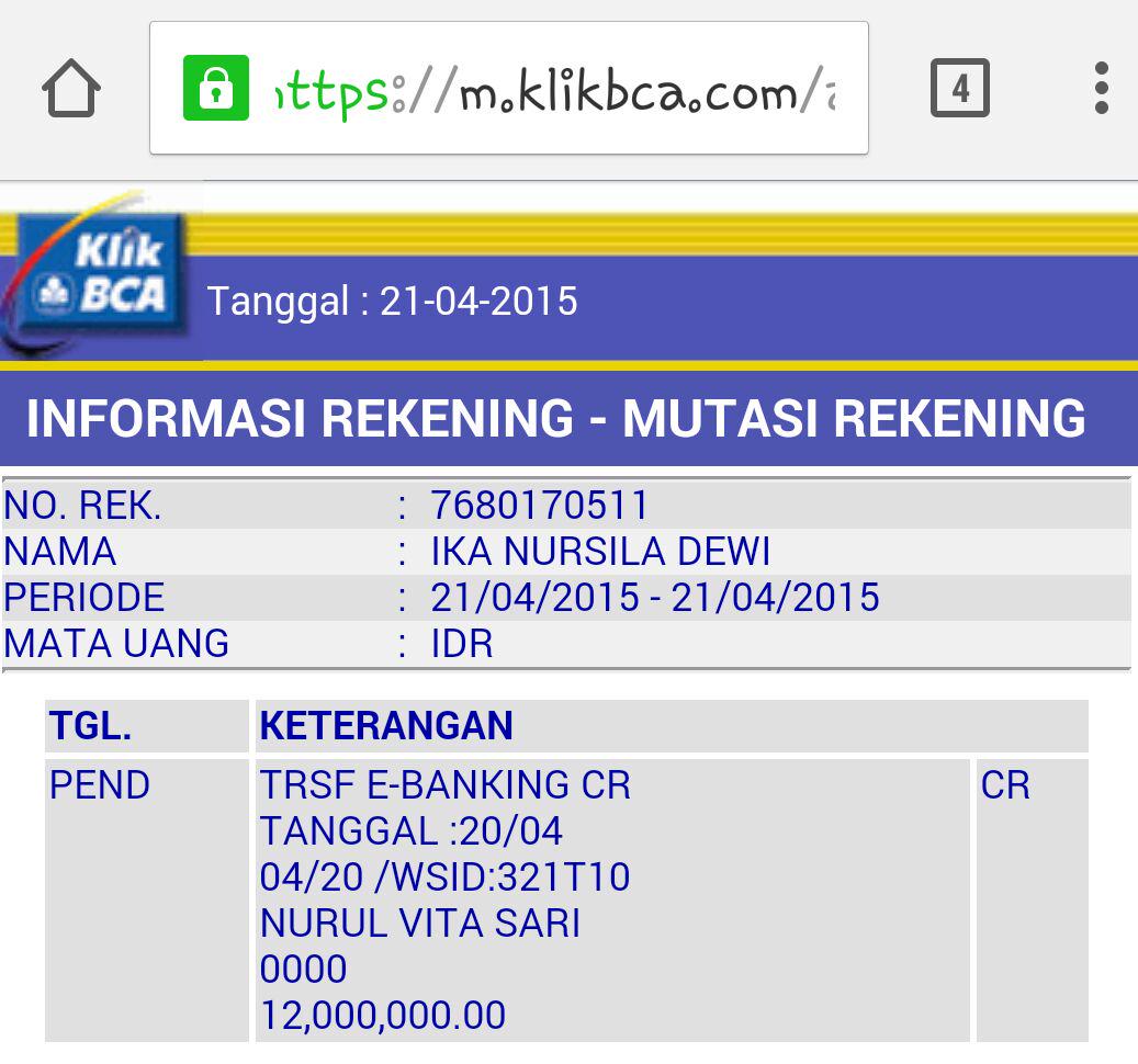 Apakah HARUS dgn omong "KERAS" agar dananya dikembalikan spt <a href="/ikanursila/">Ika Nursila Dewi</a> ini? Bagaimana dgn dana SAHABAT yg lainnya?
