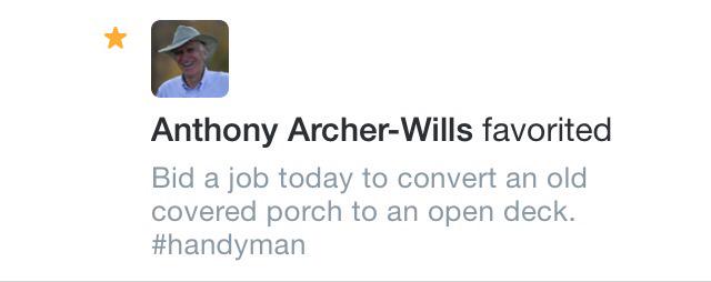 weissinnovation's tweet photo. Excited about Anthony Archer-Wills, as seen in Animal Planet's #thepoolmaster, favoriting our last tweet #celebrity http://t.co/WsVvHsySY2