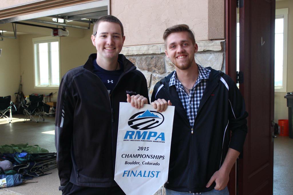 trhsdrumline's tweet photo. Our two instructors for the 2015 Indoor Season! Both play for @RisePercussion and are fantastic teachers! http://t.co/LDl6hTv9aq
