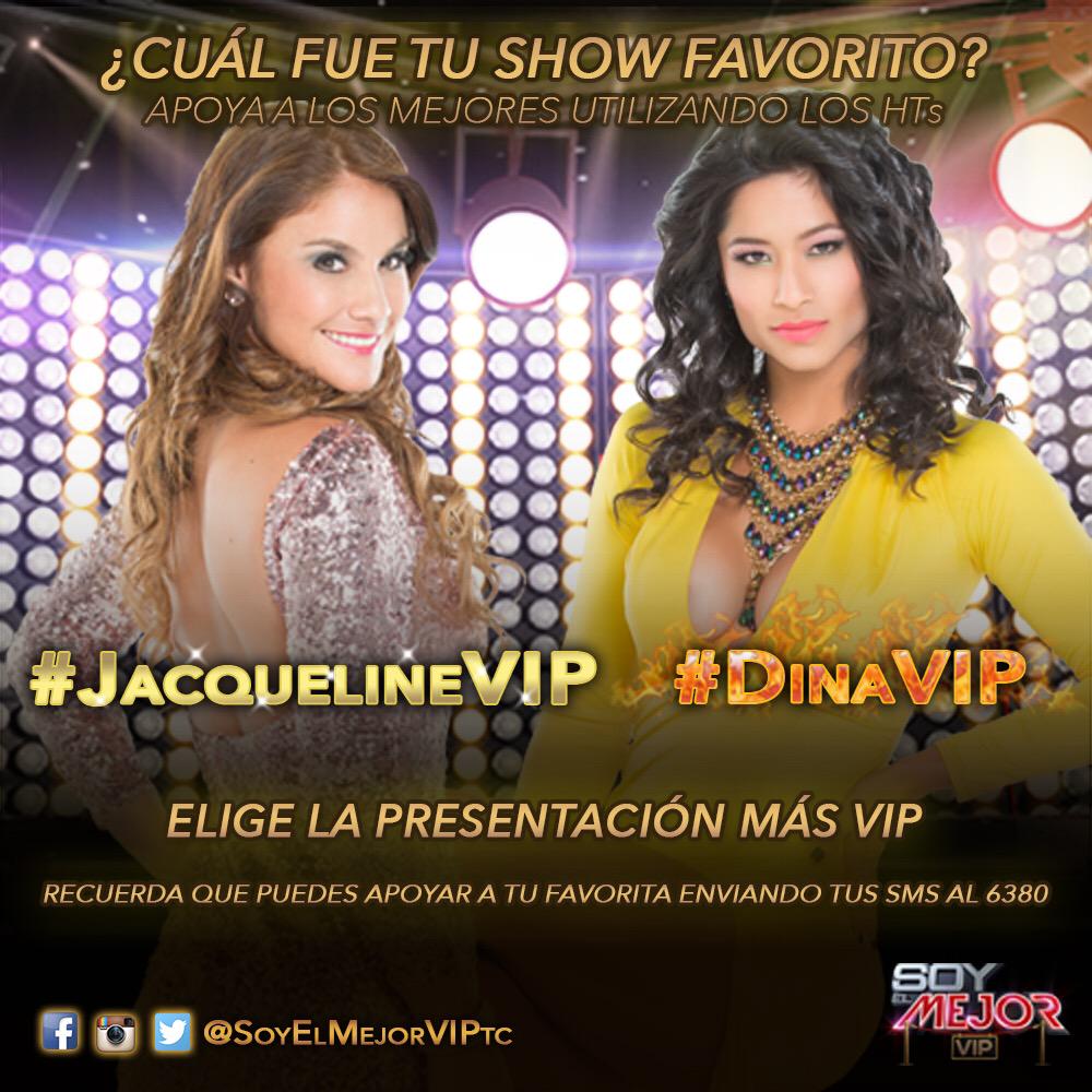 tcsoyelmejor's tweet photo. Los HT's de los duelos son los siguientes:
#JacquelineVIP Vs. #DinaVIP.
#EmilioVIP Vs. #JonathanVIP. ¡Elige al MEJOR! http://t.co/rfECLNIzp3