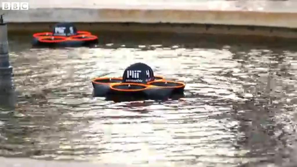 theUAVguy's tweet photo. The swarming drones that can float on water http://t.co/RgKrHcNmEZ http://t.co/qsC2RCZQLb