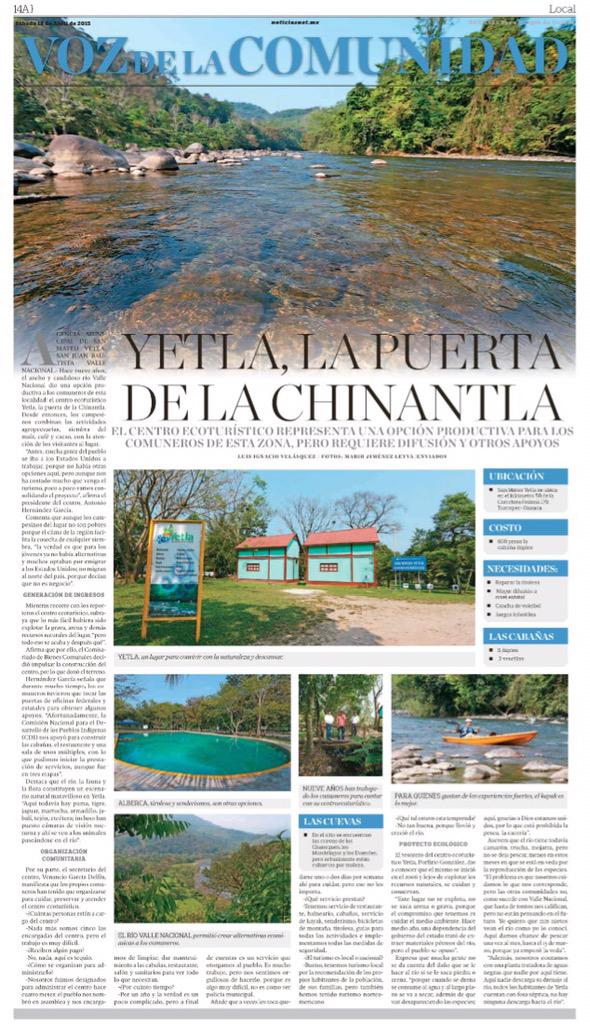 ZonaRoja_Oaxaca's tweet photo. Otro paraíso en Oaxaca, "Yetla, la puerta de la Chinantla"; no deje de leer @noticiasnetmx:
http://t.co/Z7glHZGrjL http://t.co/avicuRXBIS