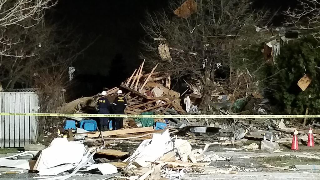 DR on Twitter "OFM investigators on scene of fatal house explosion on