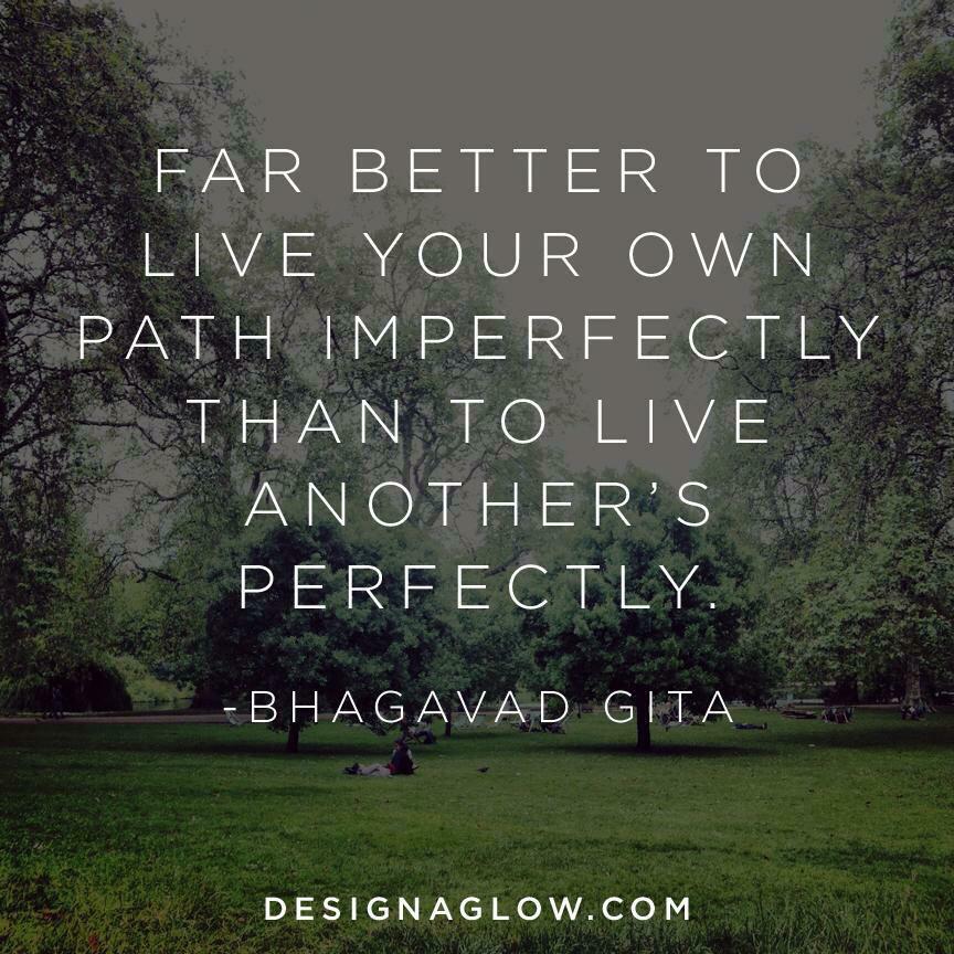 SugaringChange's tweet photo. Live your own imperfect path #sugaring  #getsugared http://t.co/90aNH6IbS6