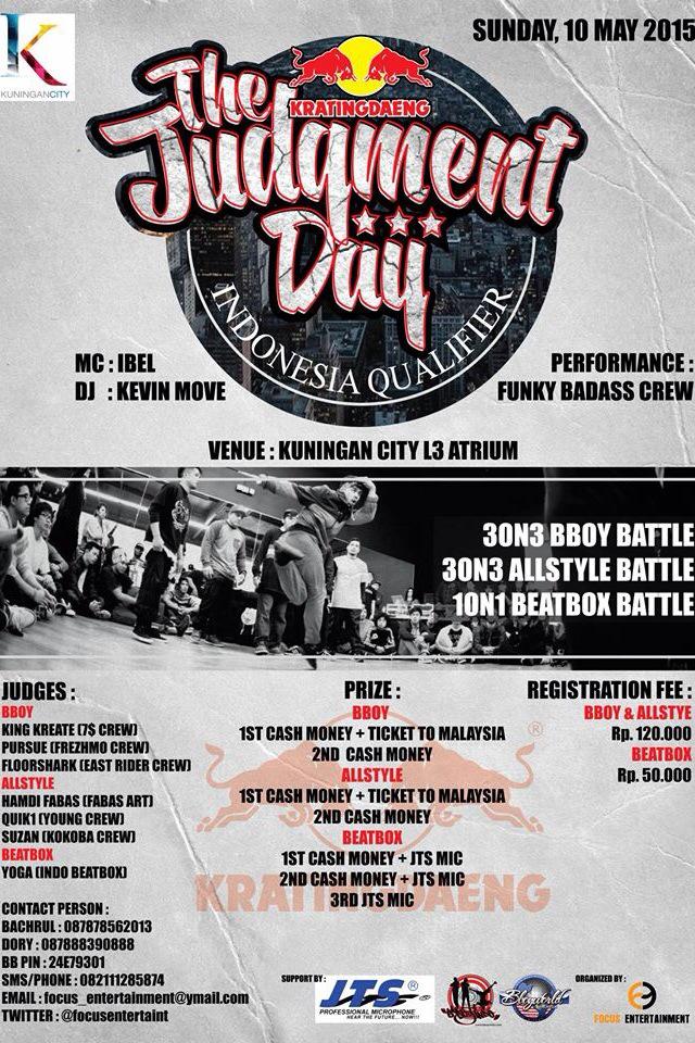 Yooo guys!! Come n join With us,The event will be held in sunday 10 Mei 2015 <a href="/Kuningan_City/">Kuningan City</a> @MyKratingdaeng