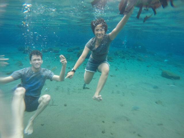 Snorkeling ala umbul ponggok #ShowYourColors  @AmoticonID <a href="/Kikik26/">Hakiky Mohammad Akbar</a>