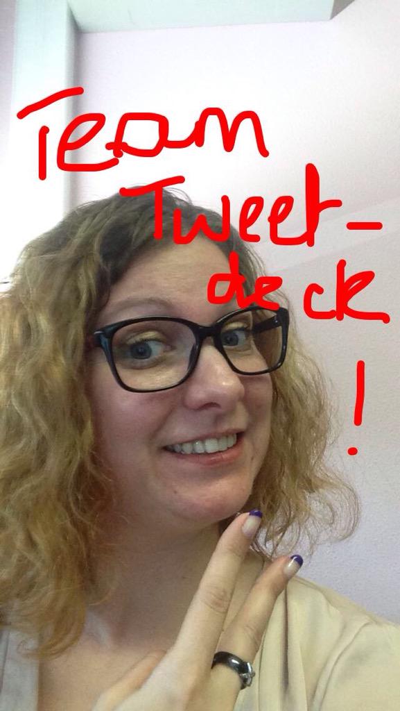 natsansfltre's tweet photo. On soutien la #TeamTweetDeck http://t.co/PRRK5ZNi9s