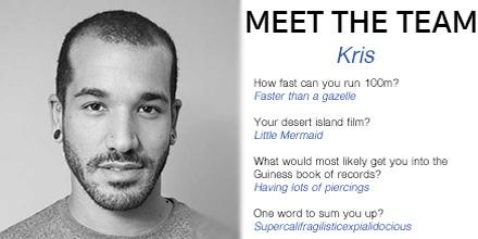 trevorsorbie's tweet photo. Meet The Team - Kris is a colour technician, and the latest addition to our amazing CG technical team! http://t.co/UcQtZcmqrc